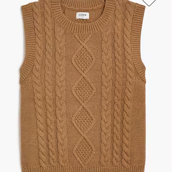 NWT J CREW Factory Sweater Vest - Picture 3 of 3